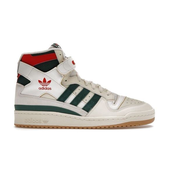 Adidas Other - adidas Originals Men's Forum 84 High Sneakers GX9055 Cream White/Green/Red 8.5